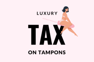 Get tax back on tampons